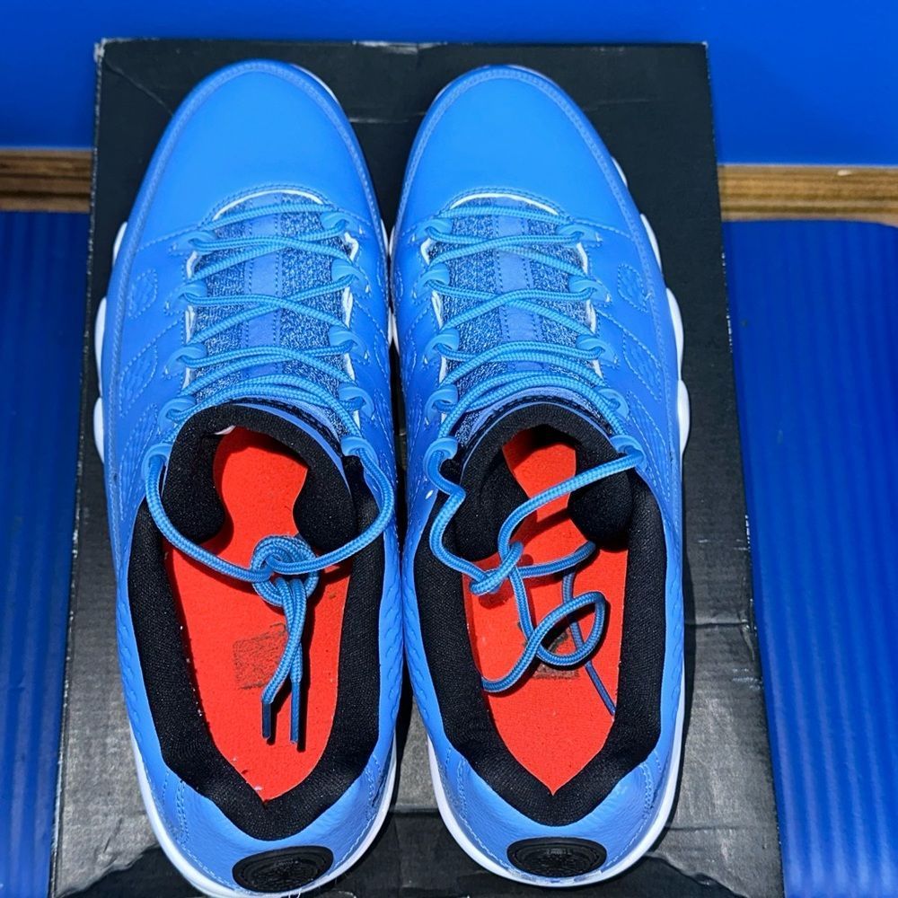 Size 13 - Men’s Nike Air Jordan 9 Retro Low Pantone 2016 832822-401 - Picture 5 of 8